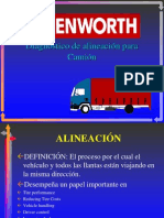 Diagnóstico de Alineación para Camión