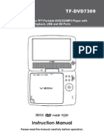 TF-DVD7309: Instruction Manual