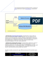 OLTP Vs Olap