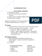 CHAPTER 3 Macromolecules