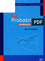 Probabilités Exercices Corrigés-Edition EDP Sciences