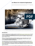 Selection of Induction Motors