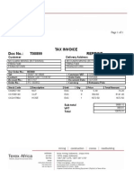 Invoice T00899