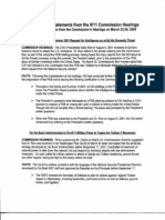 SD B5 White House 1 of 2 FDR - Correcting Misstatements From The 9-11 Commission Hearings Memo 425