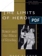 Buchan, M. - The Limits of Heroism. Homer and The Ethics of Reading. University of Michigan Press, 2007