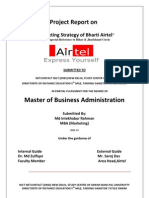 A Project Report On: Master of Business Administration