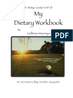 My Dietary Workbook: Guillermo Manrique