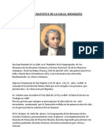 Juan Bautista de La Salle Biografia