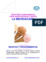 M+ís Helados - La Michoacana PDF