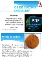 Medios de Cultivo Generales