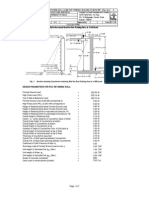 Retaining Counterfort Wall Design