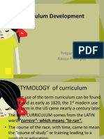 Curriculum Development - RPC