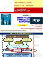 Identificacion y Formulacion de Estrategias