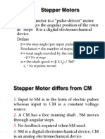 A Stepper Motor Is A "Pulse-Driven" Motor That Changes The Angular Position of The Rotor in "Steps" It Is A Digital Electromechanical Device Define