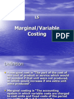 Marginal Costing