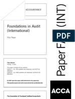 Fauint Pilot Paper