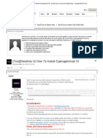 (Tuto) (Neo - Neo V) How To Install Cyanogenmod 10