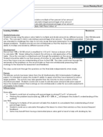 Lesson Plan Percent Noncalc