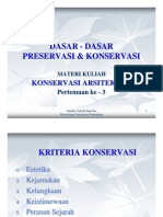 Minggu 03 - Dasar-Dasar-Preservasi-Dan-Konservasi PDF