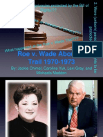 Roe V Wade 5-9-13