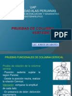 Evaluacion de Columna Vertebral