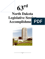 2013 Session Accomplishments