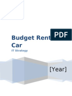 Budget Rent A Car - Strategy