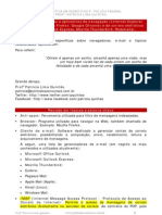 Aula 02 - Ferramentas e Aplicativos de Navegação e de Correio Eletrônico