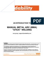 WWS Group An Introduction To Manual Metal Arc Stick Welding