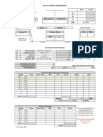 Dive Planning Worksheet