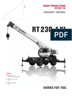 Grua Terex RT 230-1 XL Datasheet - Imperial