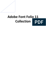 Adobe Font Folio 11 - Font Collection