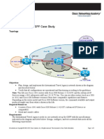 Chapter 3 Lab 3-7, OSPF Case Study: Topology