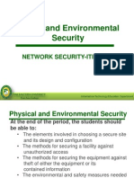 Physical and Environmental Security