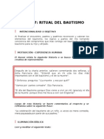 Tema 7 El Ritual Del Bautismo