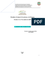 Caderno - de - Exercicios - Ecologia Da Paisagem PDF