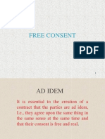 Free Consent