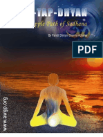 Jap-Tap-Dhyan The Tripple Path of Sadhana - Pandit Shriram Sharma Acharya