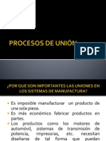 Procesos de Unión