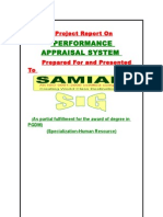 Dissertation: Performance Appraisal System