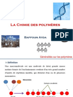 Généralités Sur La Chimie Macromoléculaire