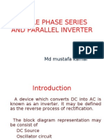 Single Phase Series and Parallel Inverter Final