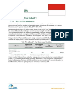 Summary Coal Industry in Indonesia