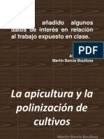 La Apicultura y La Polinización de Cultivos