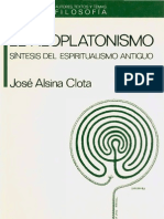 Alsina Clota Jose El Neoplatonismo OCR PDF