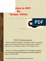 Introduction To Wifi by Tarique Akhtar