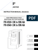 Mitsubishi v500 VFD IB NA 0600065-F FR-V500-NA Instruction Manual-Detailed