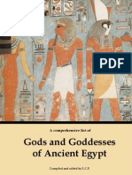 Gods and Goddesses of Ancient Egypt