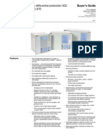 1MRK505188-BEN B en BuyerAs Guide Line Differential Protection IED RED 670 Pre-Config 1.1