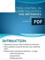 Pollution Control in Refineries and Fertilizer Industries